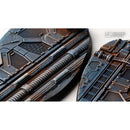 Gamers Grass Battle Ready Bases Spaceship Corridor Oval 90mm x2