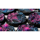 Gamers Grass Battle Ready Bases Alien Infestation Round 32mm x8
