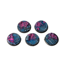 Gamers Grass Battle Ready Bases Alien Infestation Round 40mm x5
