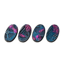 Gamers Grass Battle Ready Bases Alien Infestation Oval 60mm x4