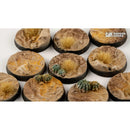 Gamers Grass Battle Ready Bases Deserts of Maahl Round 25mm x10