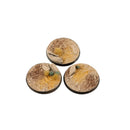 Gamers Grass Battle Ready Bases Deserts of Maahl Round 50mm x3