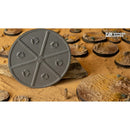 Gamers Grass Battle Ready Bases Deserts of Maahl Round 100mm x1
