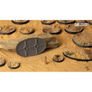 Gamers Grass Battle Ready Bases Deserts of Maahl Oval 75mm x3