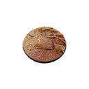 Gamers Grass Battle Ready Bases Badlands Round 90mm x1