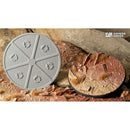 Gamers Grass Battle Ready Bases Badlands Round 90mm x1