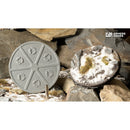 Gamers Grass Battle Ready Bases Winter Round 80mm x1