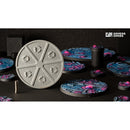 Gamers Grass Battle Ready Bases Alien Infestation Round 80mm x1