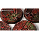 Gamers Grass Battle Ready Bases Nomad Crew Deck Round 40mm 4x