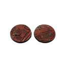 Gamers Grass Battle Ready Bases Nomad Crew Deck Round 55mm 2x
