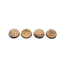 Gamers Grass Battle Ready Bases Dunes of Bourak Round 40mm 4x