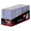 Ultra Pro: UP15285 3"x4" Super Thick 130PT Toploader with Thick Card Sleeves 50ct