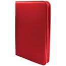 Ultra Pro: UP15903 Vivid 9-Pocket Zippered PRO-Binder: Red