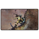 Ultra Pro: UP16755 Frank Frazetta "Warrior with Ball and Chain" Black Stitched Playmat