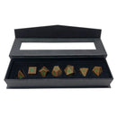 Ultra Pro: UP18781 D&D Heavy Metal 7 RPG Feywild Copper and Green Dice Set Dungeons & Dragons