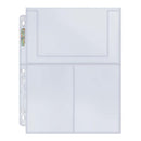 Ultra Pro: UP81424 3-Pocket Platinum Page for 4"x6" Photos