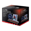 Ultra Pro: UP81676 Puck & Card Dark Wood Holder