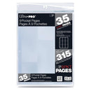 Ultra Pro: UP83720 9-Pocket Page for Standard Size Cards 35-count pack