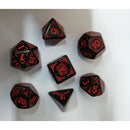 Draco Studios: Great Wyrms of Draka RPG Dragons of the Red Moon Dice Set