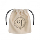 Q Workshop Elvish Dice Bag Beige And Black