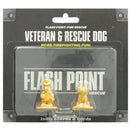 Indie Boards & Cards Flashpoint Fire Rescue Veteran and Rescue Dog Board Game