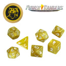 Power Rangers RPG Yellow Dice Set