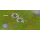 GamerMats: Stone Ruins XL Wargame Mat 36"x72