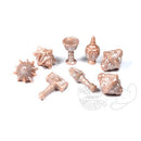 PolyHero Dice Cleric 8 Dice Set Radiant Rose