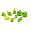 PolyHero Dice Wizard 8 Dice Set Acid Splash