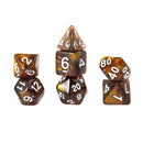 Sirius Dice Treasure Series Topaz Dice Set 7