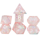 Sirius Dice Sharp Pink Fairy Dice Set 7
