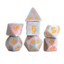 Sirius Dice Pink Unicorn Dice Set 7