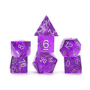 Sirius Dice Sharp Purple Fairy Dice Set 7