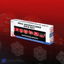 Sirius Dice D&D New Adventurer Dice Set Red Dice Dungeons & Dragons