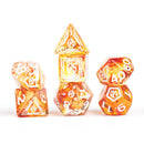Sirius Dice D&D Adventure Dice Sorcerer Orange Dungeons & Dragons