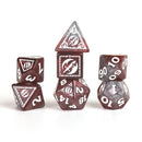 Sirius Dice D&D Adventure Dice Fighter Red Dungeons & Dragons