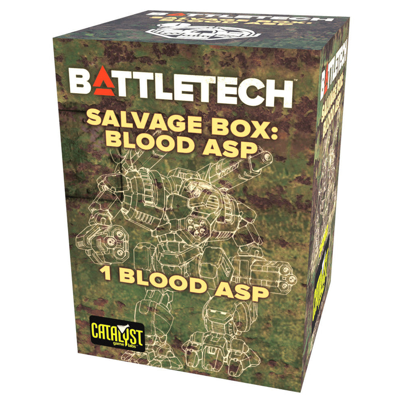 BattleTech: Salvage Box: Blood Asp Box Display of 9 Board Game ...