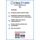 GamerMats: Black Playmat Hex Tube GameHead