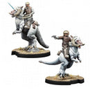 Star Wars: Legion Captain Solo & Commander Skywalker on Tauntuns