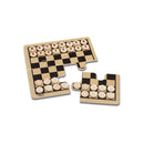 Wooden Chess In Metal Box Board Game