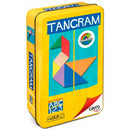 Tangram In Metal Tin Board Game