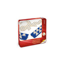 Triangular Dominoes In Metal Box Board Game