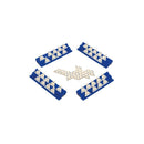 Triangular Dominoes In Metal Box Board Game