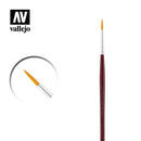 Vallejo Brushes Detail Round Synthetic Brush N0. 2