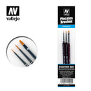 Vallejo Brushes Precision Starter Set I 3 Pcs.
