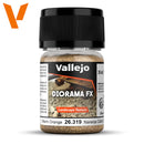 Vallejo Diorama Effects Warm Orange 0.1-0.6mm 35 mL