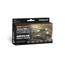 Vallejo Model Colour American Armour & Infantry WWII 6 Colour Set
