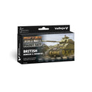 Vallejo Model Colour British Armour & Infantry WWII 6 Colour Set