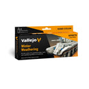 Vallejo Model Colour Winter Weathering By Chema Cabrero Effects 8 Colour Set
