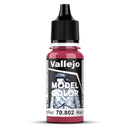 Vallejo Model Colour Sunset Red 18mL